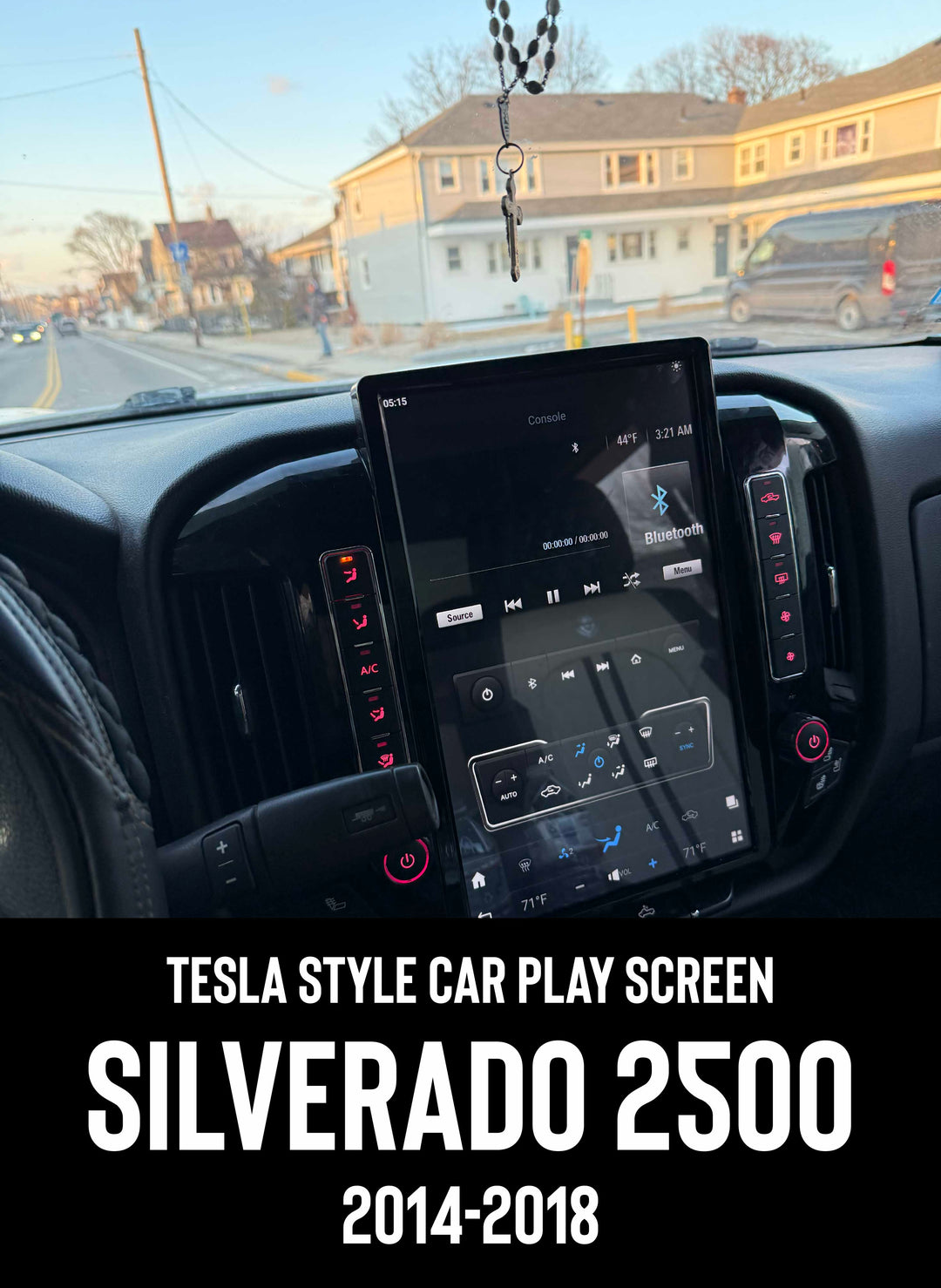 Chevrolet Silverado 2500 Tesla Style Screen 2014-2018