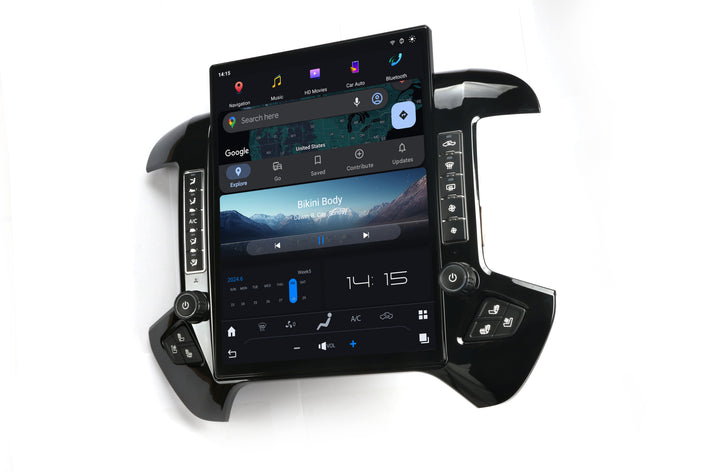 Chevrolet Silverado 3500 Tesla Style Screen 2014-2018
