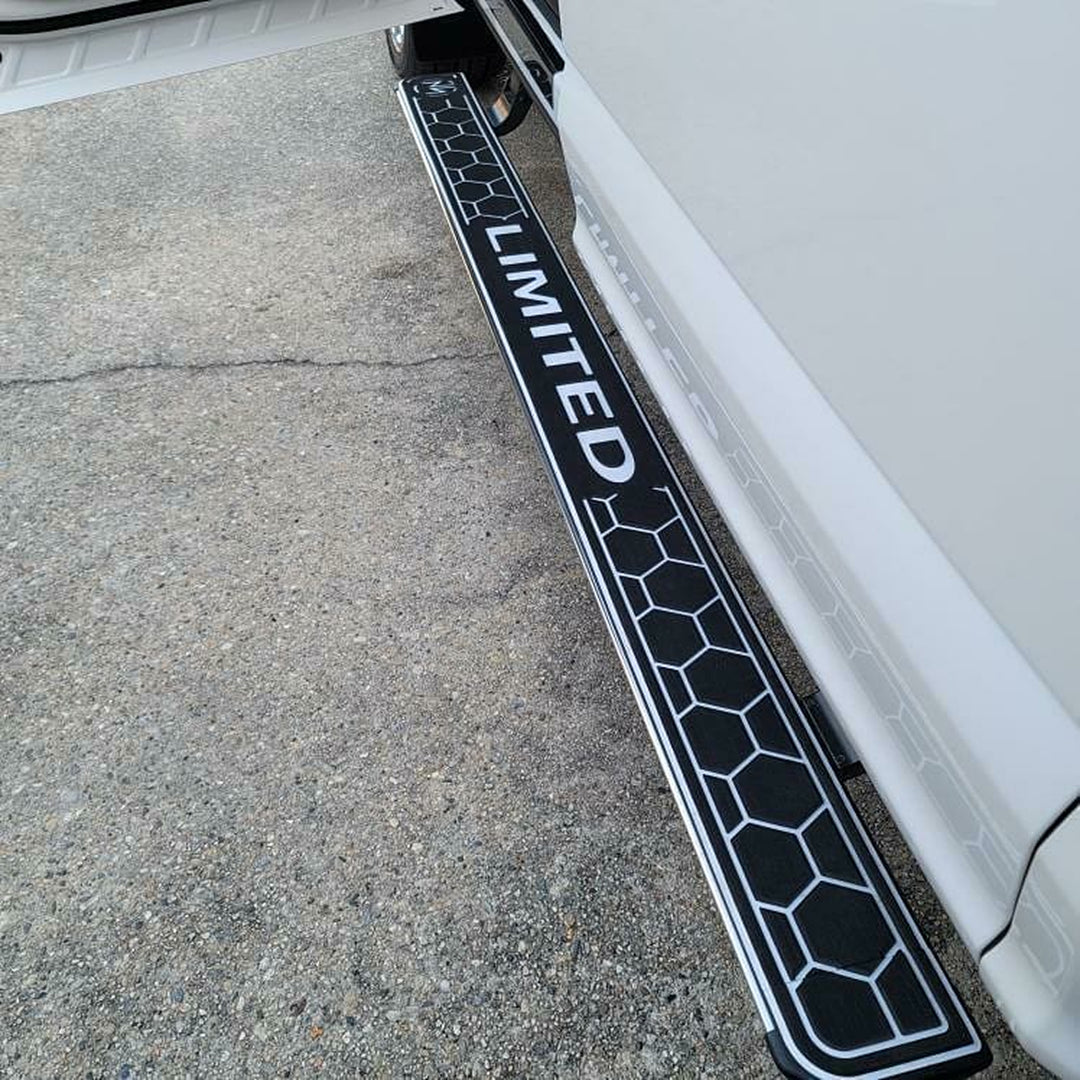 SC Wake step pads installed on truck