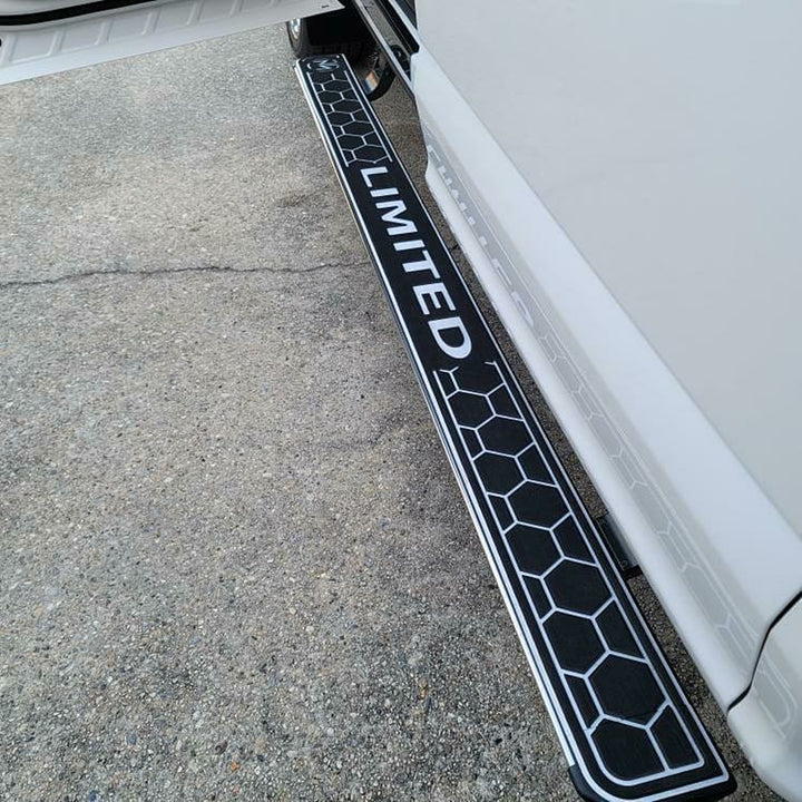 SC Wake step pads installed on truck