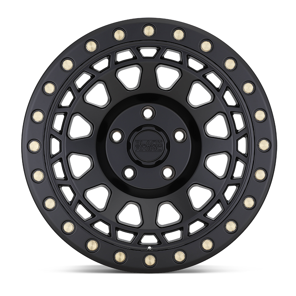 Matte Black W/ Brass Bolts