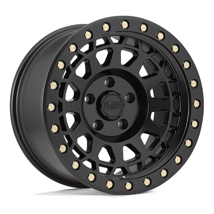 FINISH::MATTE BLACK W/ BRASS BOLTS