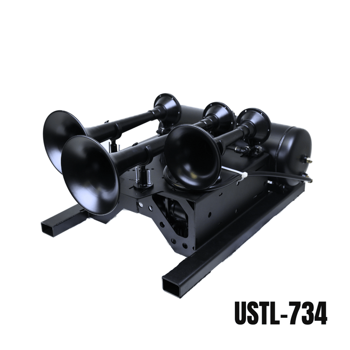 Kleinn Demon 730 Spare Tire Train Horn &amp; Onboard Air System - Full-Size Pickups - image 1