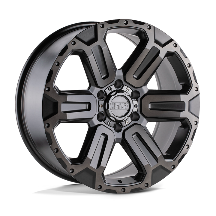 FINISH::M-GUNMETAL W/ BRUSHED FACE