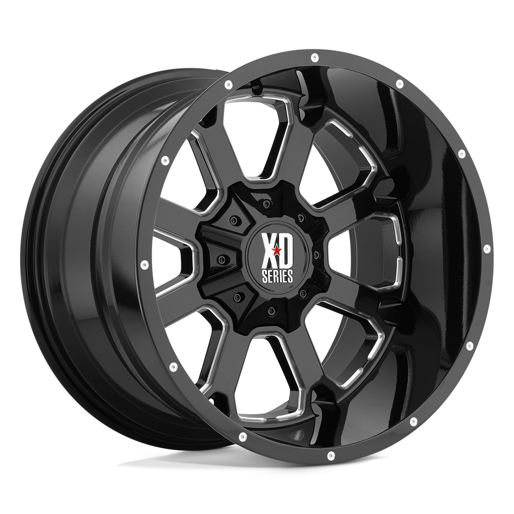 FINISH::GLOSS BLACK MILLED